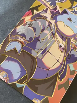 NON TCG Pokemon Eif Elf Origin Collection 2.0 TP Street Graffiti Blastoise - Image 5