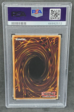 Yugioh PSA 8 NM-MT Hamon, Lord of Striking Thunder LC02-EN002 Ultra Rare 2011 - Image 2