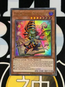Yu-Gi-Oh! TCG Toon Dark Magician STP3-EN004 Ultra Rare NM - Image 1