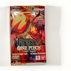 Bandai Namco One Piece Card Game THE BEST Vol.2 English Booster Pack 10 Cards - Image 1