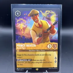 Prince Naveen - Ukulele Player #3 Lorcana Shimmering Skies - Image 1