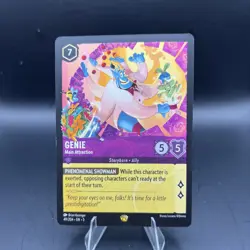 Lorcana TCG - Genie - Main Attraction 49/204 Shimmering Skies Regular Legendary - Image 1