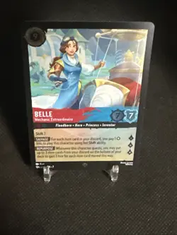 Belle Mechanic Extraordinaire 126/204 Super Rare COLD FOIL Disney Lorcana - Image 4
