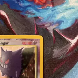 Pokemon Gengar 5/62 Fossil Holo Rare Wizards 1999 80 HP Psychic Card - Image 4