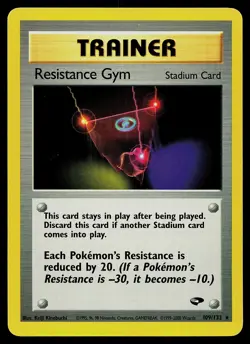 Pokemon Card - Resistance Gym Gym Challenge 109/132 Rare - Image 1