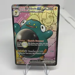 Pokemon TCG Iono's Bellibolt EX 194 Scarlet & Violet Promo Cards Full Art - Image 1