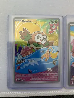 Pokemon First Partners Promo Holo Rowlet Litten Popplio 3-Card Lot 2026 30th Anv - Image 2