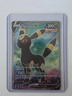 Pokemon TCG Umbreon v Full Art Ultra Rare Card Evolving Skies 188/203 - Image 1