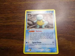 Ditto Squirtle 64/113 2005 EX Delta Species Regular Pokemon Card Yuka Morii lp - Image 1