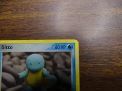 Ditto Squirtle 64/113 2005 EX Delta Species Regular Pokemon Card Yuka Morii lp - Image 2