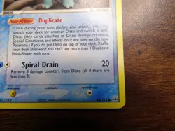 Ditto Squirtle 64/113 2005 EX Delta Species Regular Pokemon Card Yuka Morii lp - Image 5