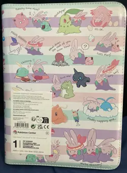 Pokemon Center TCG We're Goomy Zip Binder 9 Pocket, 360 Cards Storage - Image 2
