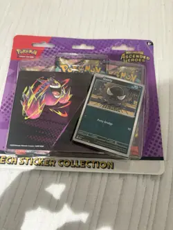 Pokemon Ascended Heroes Tech Sticker Collection Gastly & Charmander Cards - Image 2