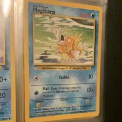 Pokemon Trading Card Game Magikarp Base Set 35/102 Vintage - Image 2