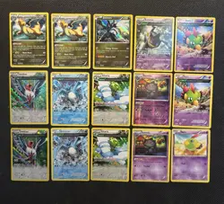 Pokemon Roaring Skies Various Holo/Reverse Common & Rares - Lot of 15 Cards - Image 1