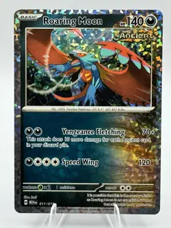 Pokemon Roaring Moon M24 011/015 Holo McDonald's promo Card 2024/2025 - Image 1