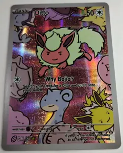 Ditto (Flareon) #67 Holo Foil After Skool Hobby Series 2 non-TCG Pokemon card - Image 2