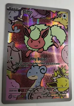 Ditto (Flareon) #67 Holo Foil After Skool Hobby Series 2 non-TCG Pokemon card - Image 4