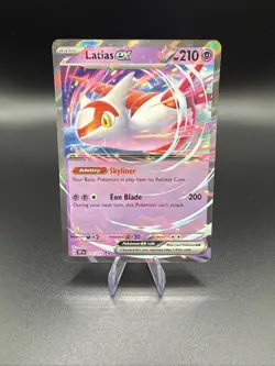 Latias ex 076/191 - Holo Pokemon Surging Sparks Ultra Rare Card NM - Image 1