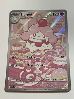 Slurpuff 236/217 ASC Full Art Rare Holo Fairy Pokemon Card 2026 - Image 1