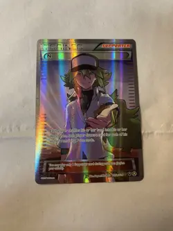 Pokemon N Full Art Promo Holo Trainer Supporter 105A/124 Alternate Art Card - Image 4