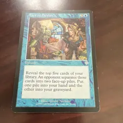 Magic: The Gathering Fact or Fiction x3 Instant Blue 2000 Terese Nielsen English - Image 4