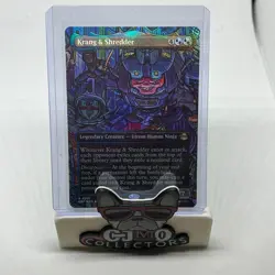 Krang & Shredder 201 - NM Borderless - Teenage Mutant Ninja Turtles - MTG FOIL - Image 1