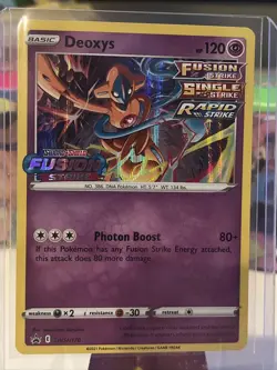 Pokemon TCG Deoxys SWSH Black Star Promos SWSH170 Regular Promo NM/M - Image 1