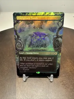 Overgrown Tomb (Borderless) Lorwyn Eclipsed Foil - Image 1