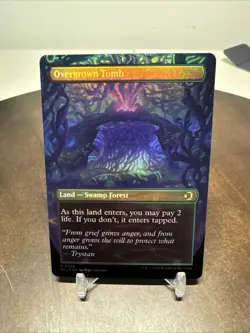 Overgrown Tomb (Borderless) Lorwyn Eclipsed Foil - Image 4