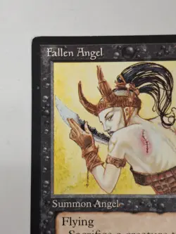 ***English Fallen Angel*** MTG Legends Magic Corner Wear BB - Image 2