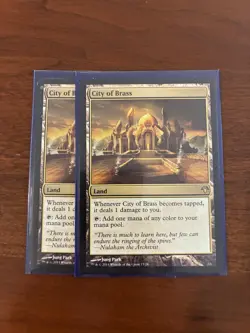 MTG - City of Brass - Magic Modern Event Deck Regular x2 - Image 1