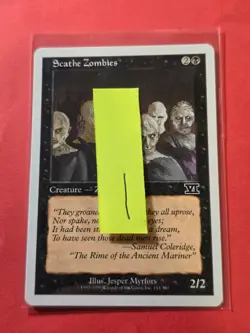 1999 Magic The Gathering Classic Sixth Edition #154 Scathe Zombies, C, NF, cd1 - Image 3