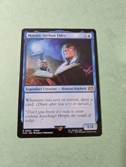 Matoya, Archon Elder - Final Fantasy - FIN R 0062 - NM - MTG - Image 1