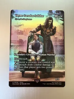 Vayne Carudas Solidor - 46 - Magic: Final Fantasy MTG - Showcase - FOIL - Image 1