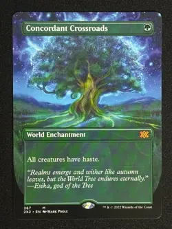 1x MTG Concordant Crossroads (Borderless) - Double Masters 2022 (2X2) #367 - Image 1