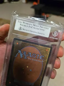 Mox Jet Unlimited BGS 8.5 Magic The Gathering | MTG 8.5 8 9.5 9.5 !! - Image 3