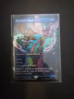 Magic The Gathering, Mistbind Clique, (Borderless) Special Guests, Foil - Image 1