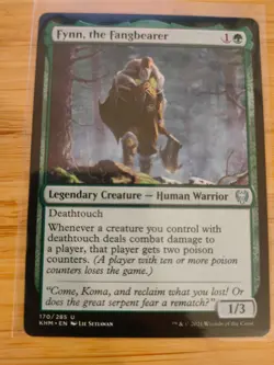 MTG Fynn, the Fangbearer 170 Kaldheim M/NM Free UK P&P - Image 1