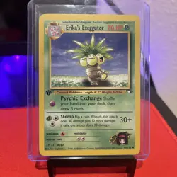 Pokemon TCG Erika's Exeggutor 1st Edition Gym Heroes 44/132 - Image 1