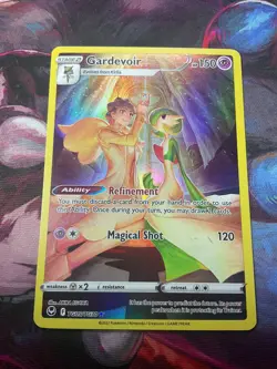 Gardevoir TG05/TG30 Silver Tempest Trainer Gallery Full Art Holo Pokemon Card NM - Image 1