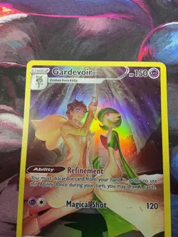 Gardevoir TG05/TG30 Silver Tempest Trainer Gallery Full Art Holo Pokemon Card NM - Image 2