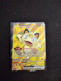 Meowth Ex 107/088 Pokemon TCG: Perfect Order Full Art Ultra Rare NM/M - Image 1