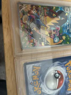 Pokemon TCG Eevee & Iono's Kilowattrel Illustration Rare Holo Mint Lot 2025 - Image 3