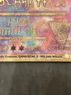 Pokemon TCG Ancient Mew Promo Card Holo Foil Game the Movie 2000 Mint Condition - Image 4