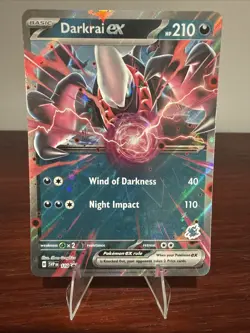 Pokemon Darkrai ex #110 - 2024 Black Star Promo Holo - SVP En - Image 3