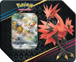 Pokemon TCG Crown Zenith Tins Moltres Articuno Zapdos - Set of 3 Tins SEALED NEW - Image 3