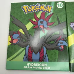 Pokemon TCG McDonalds 2024 Booster Packs Cards Posters Stickers Bundle Lot of 2 - Image 3