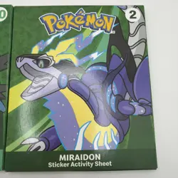 Pokemon TCG McDonalds 2024 Booster Packs Cards Posters Stickers Bundle Lot of 2 - Image 4