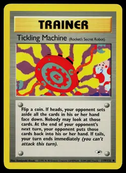 Pokemon Card - Tickling Machine Gym Heroes 119/132 Uncommon - Image 1